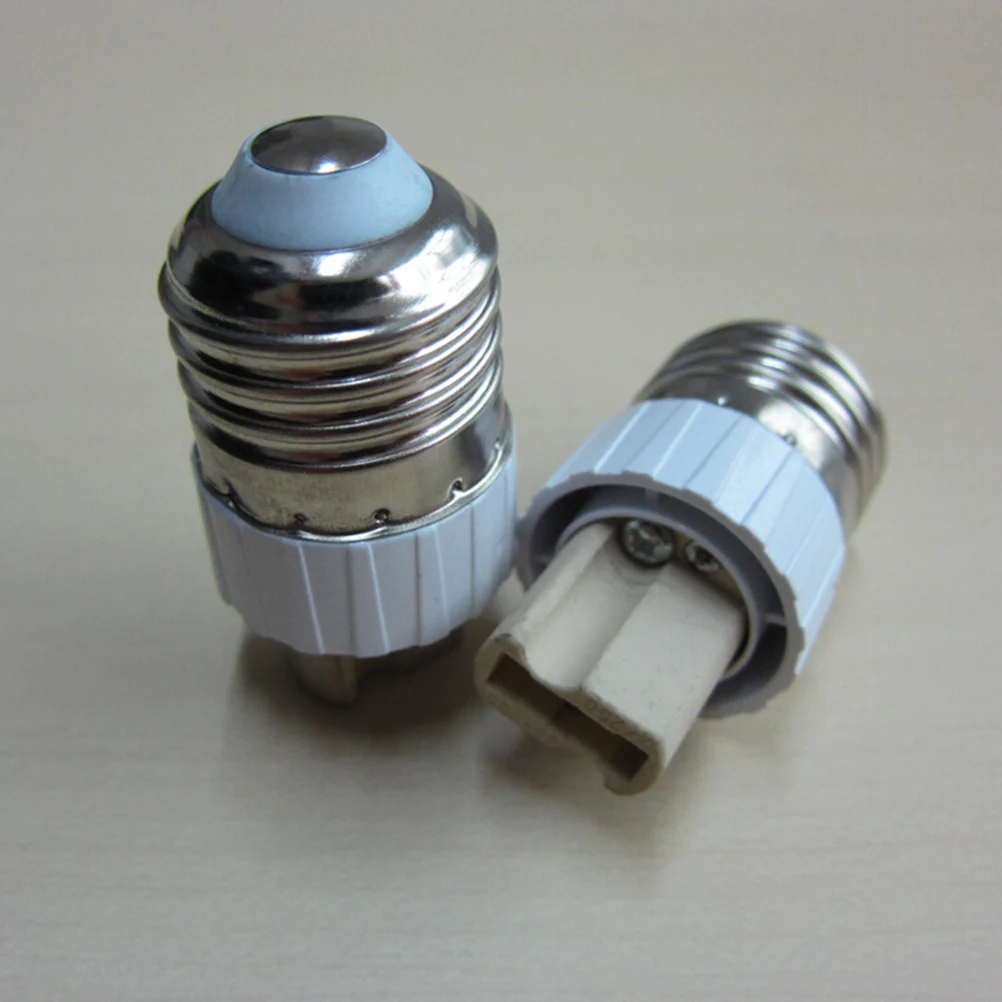 1PCS E27 TO G9 Adapter Conversion Socket High Quality Fireproof Material G9 Socket Adapter Lamp Holder