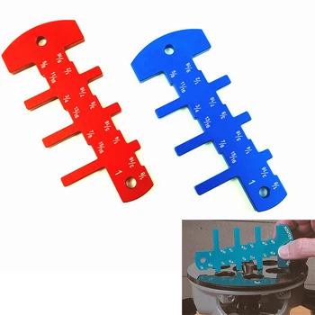 

Inch cutter head Height ruler Measuring gauge Tool For table saw ,milling machine, flip-chip engraving Woodworking DIY tool