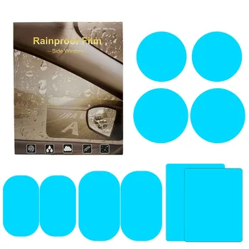 

2Pcs/Set Car Auto Rearview Mirror Protective Film Anti Fog Rainproof Window Rear View Mirror Protective Film Accessories
