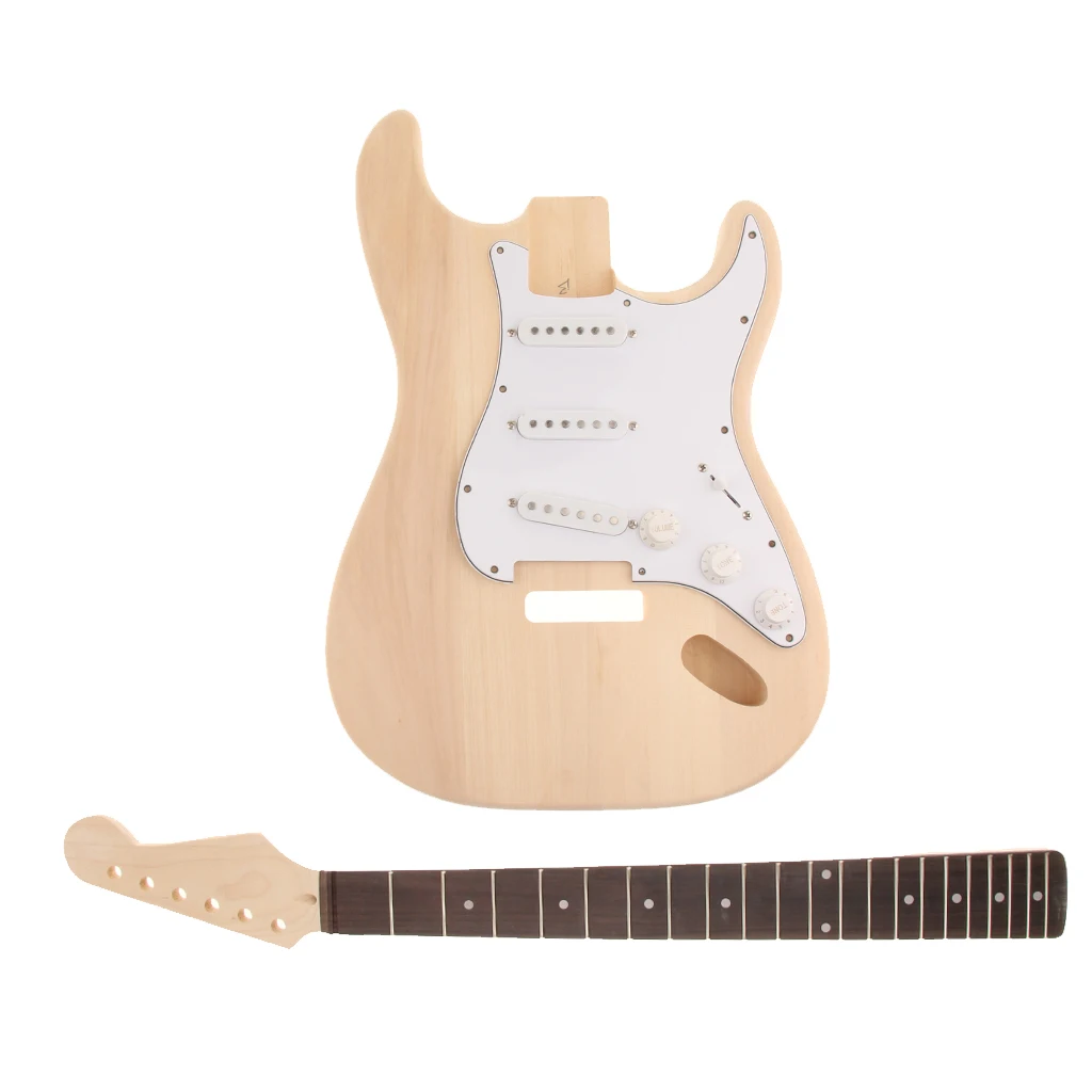 Деревянная Разобранная гитара комплект для крыла для ST стиль сменный фиксатор для электрогитары