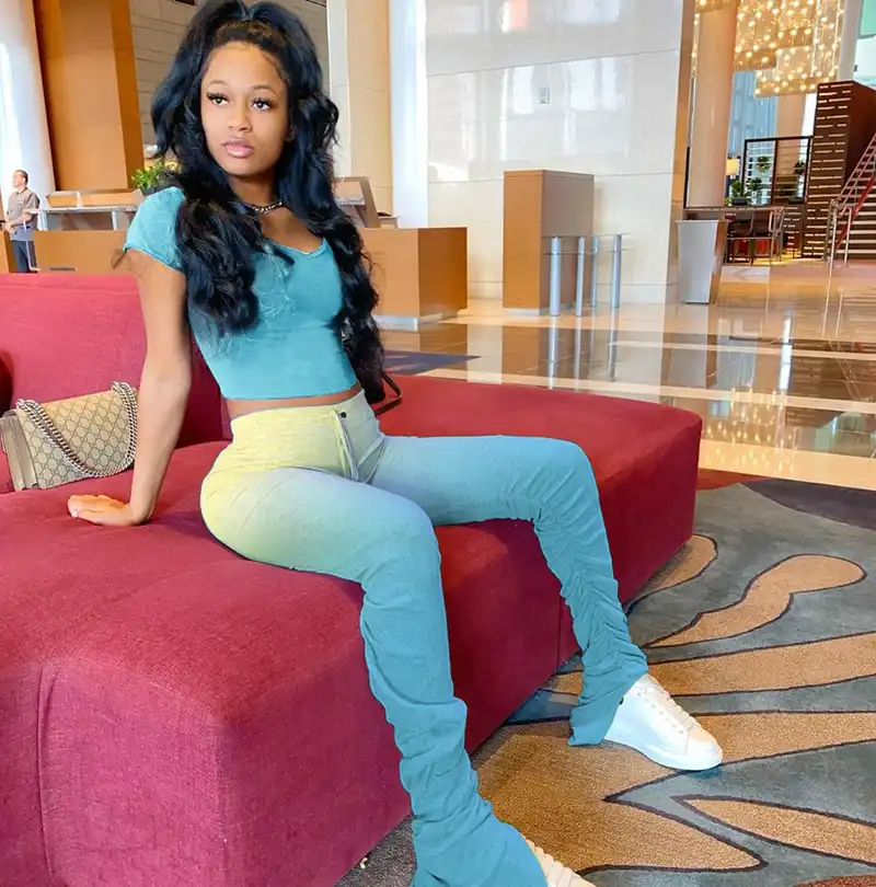 two piece jean outfit