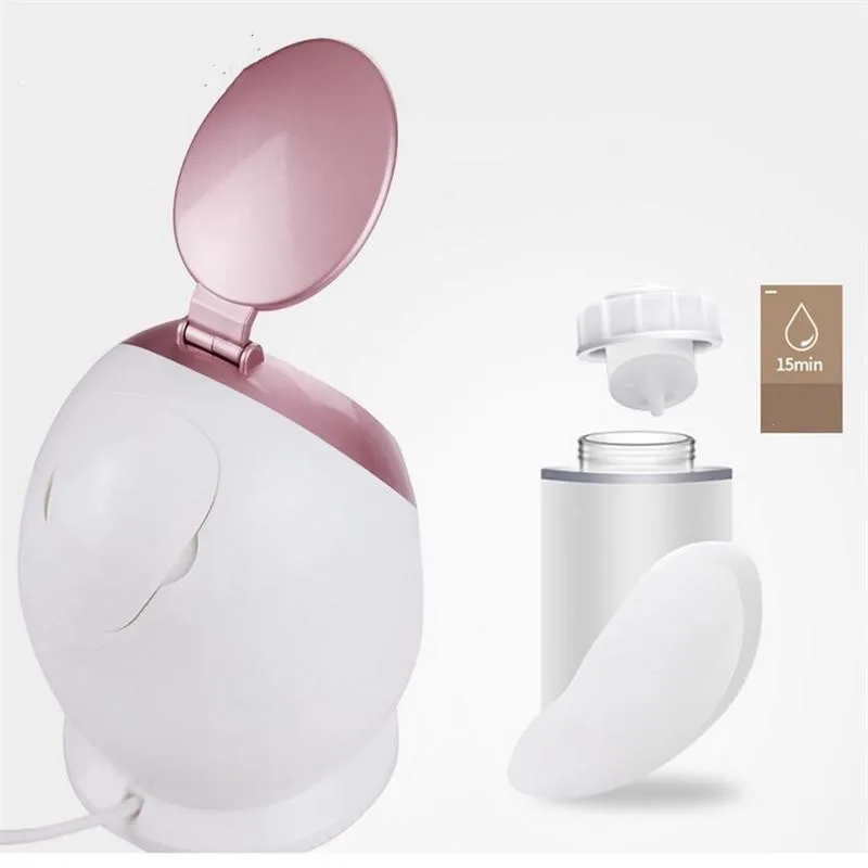  Nano Ionic Face Steamer For Face Beauty Salon SPA Mini Face Sprayer With Makeup Mirror Mist Sprayer