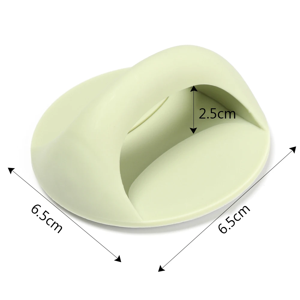Round Auxiliary Knobs Cabinet Suction Cup Handle Window Sliding Door Self-adhesive Wardrobe Pulls Refrigerator Handle door handles cabinet handles plastic suction cup handle