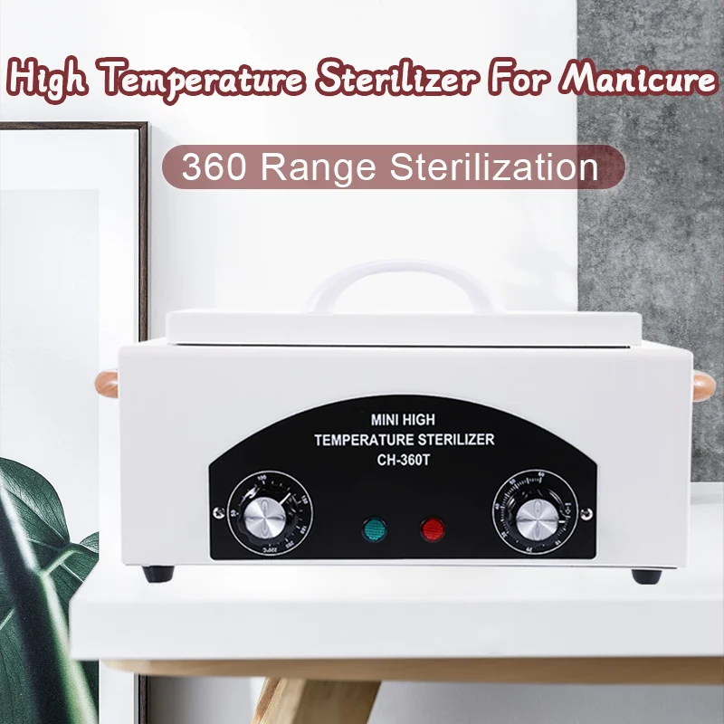 Günstig Hohe Temperatur Trockenen Wärme Maschine Sterilisator Box Für Nail art Werkzeuge Maschine Nagel Pediküre Sterilisieren Maniküre Werkzeuge Trocken Wärme