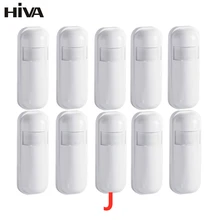 Mini détecteur de mouvement PIR sans fil, 433MHz, EV1527, capteur infrarouge pour alarme domestique anti-cambriolage