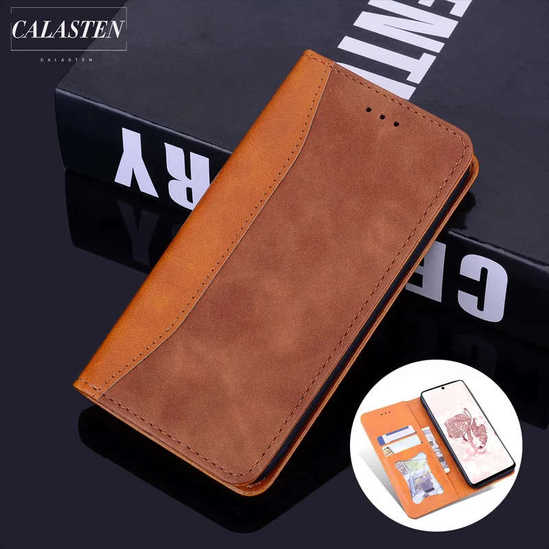 

Business Leather Case For Samaung Galaxy S20FE S10 S9 S8 Plus Note 9 10 20Pro Magnet Wallet Flip Stand Card J310 J510 Phone Capa