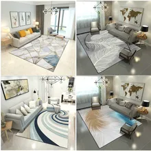 Простой скандинавский гостиная Настольный коврик для чая прикроватная тумбочка для спальни полный ковровое покрытие диван журнальный столик коврик