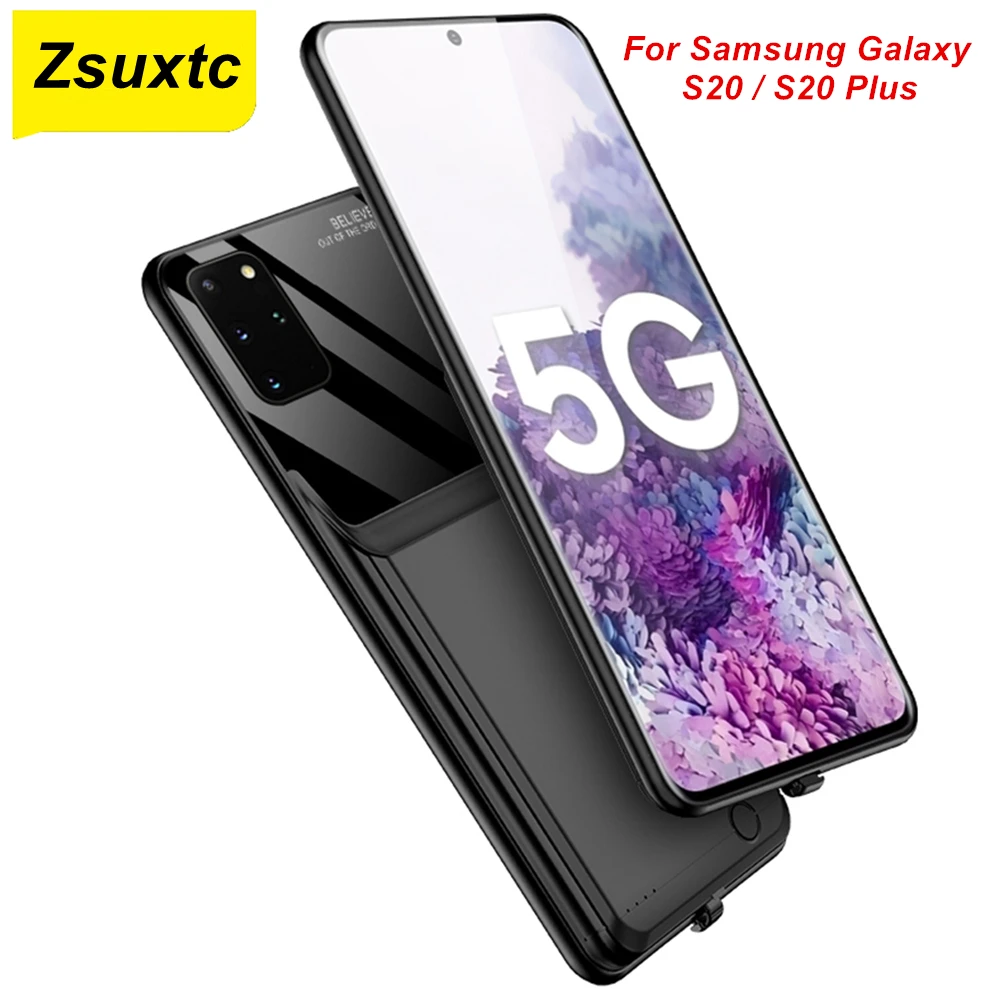 10000 Mah For Samsung Galaxy S20 + Plus Battery Case Smart Charger Power Bank | Мобильные телефоны и аксессуары