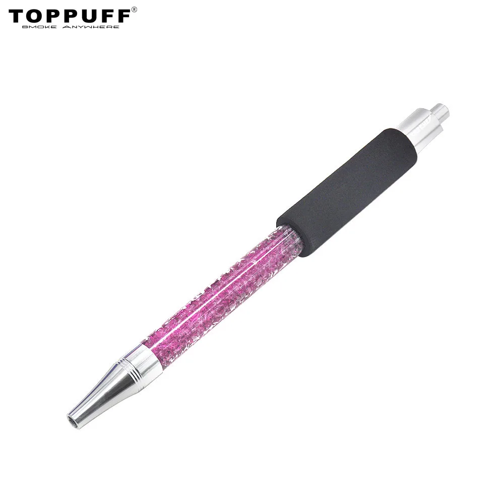 TOPPUFF Cool Ice Hookah Handle Fits Any Hookah Shisha Hose 366MM Chicha Narguile Handle Ues Sponge Wrapped With Ice Capsules