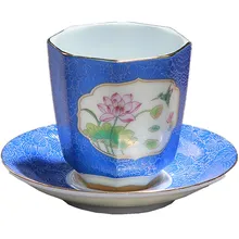 Винтажная чайная чашка с тарелкой, маленькая керамическая чайная чаша, керамические чашки, чайная посуда, мастер, посуда для напитков, чашка, контейнер, ручная работа, чаши пуэр