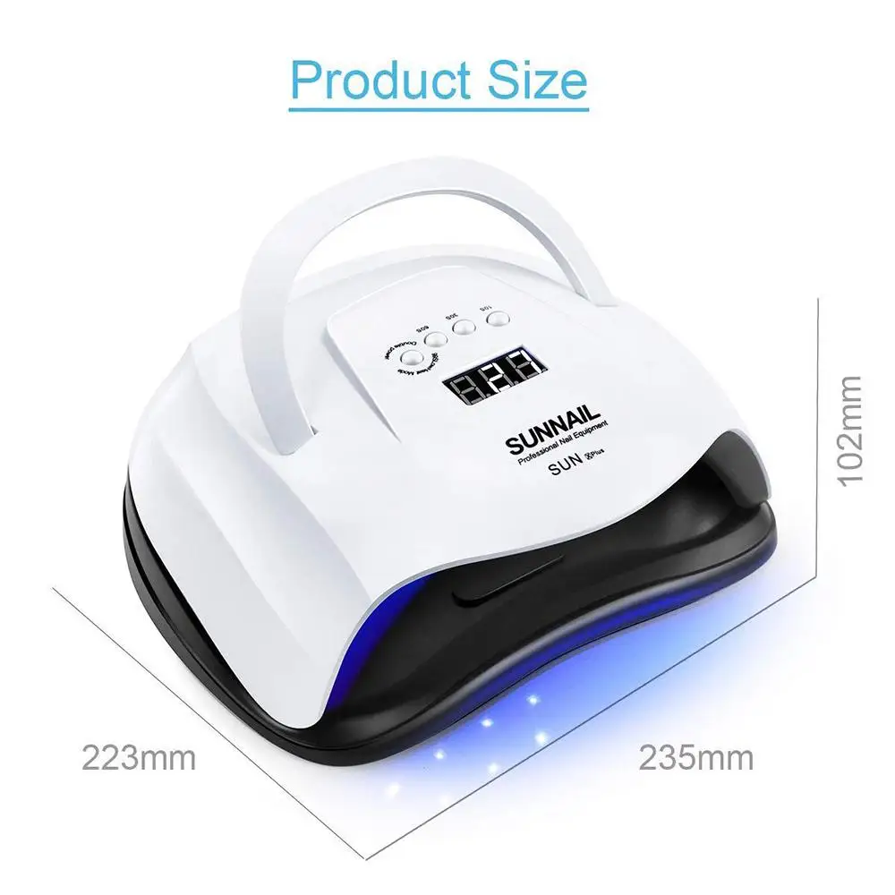 

New SUNXplus80W nail phototherapy lamp manicure tool automatic induction LED phototherapy lamp nail dryer manicure nail lamp