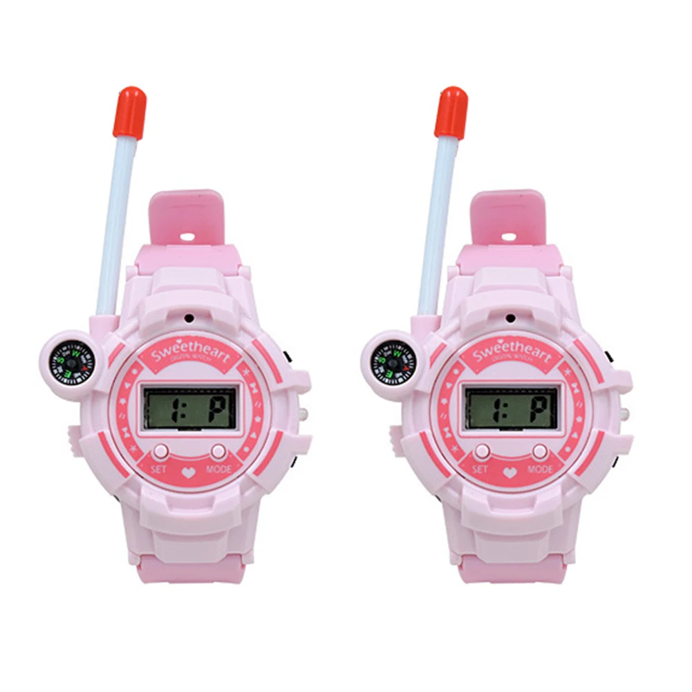 2pcs Watch Wireless Walkie Talkie Toys with USB Cable Long Distance Call Interactive Parents Kids Communication Toys Puzzle Toys 7