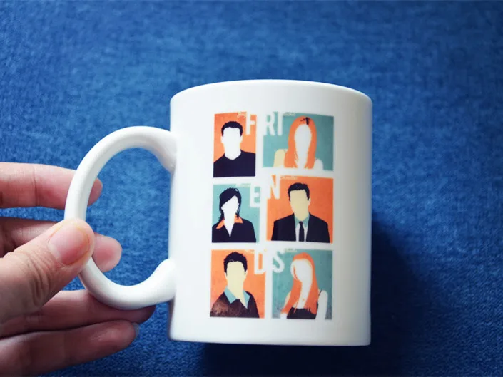 Коллекционные керамические кружки для сериала Friends кружка кофе молока и чая