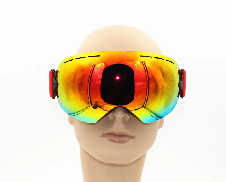 Светильник, лыжные очки с двойными линзами, защита от запотевания UV400, большие Лыжные маски, очки для катания на лыжах, мужские и женские очки для сноуборда, зимние очки