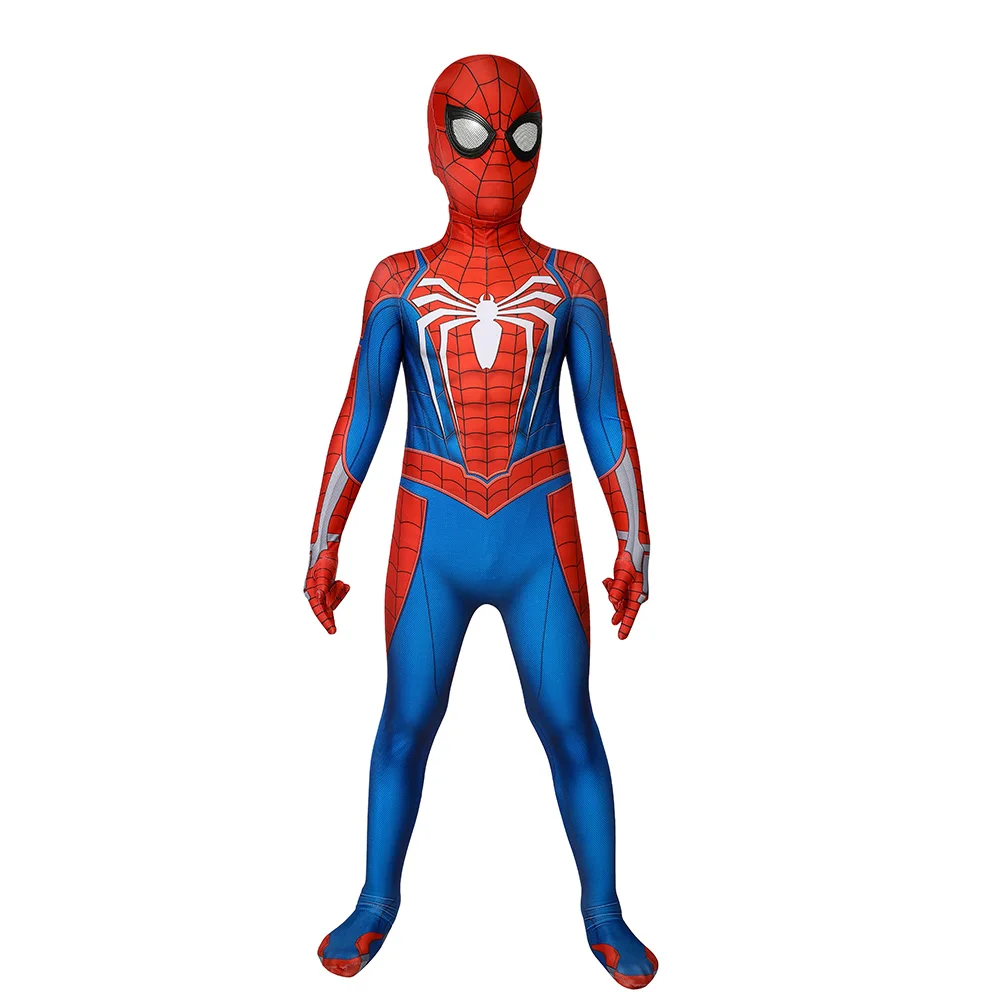 Spider Man Ps4 Costume Cosplay Advanced Suit Kids Peter Parker 3d Printed Game Costumes Aliexpress