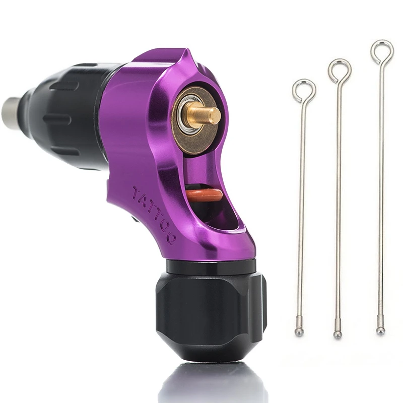 

HTHL-New Hot Direct 2 Drive Tattoo Machine Swiss Motor Rotary Machine Permanent Makeup Art Tool For Beginners Or Tattooists Purp