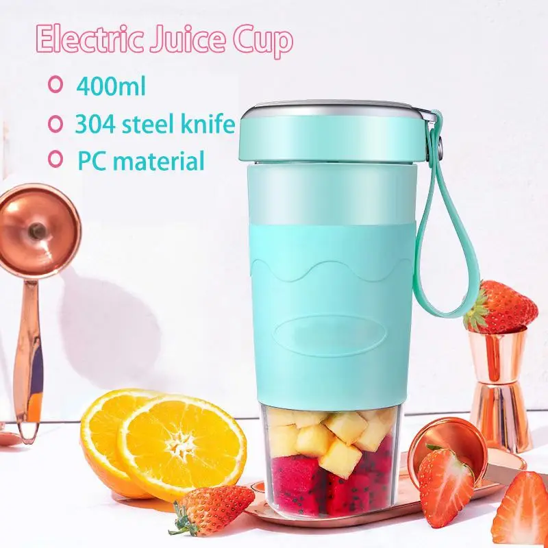 Портативная электрическая соковыжималка usb зарядка многофункциональная фруктовая чашка-миксер смузи детский кухонный комбайн соковыжималка машина для смешивания