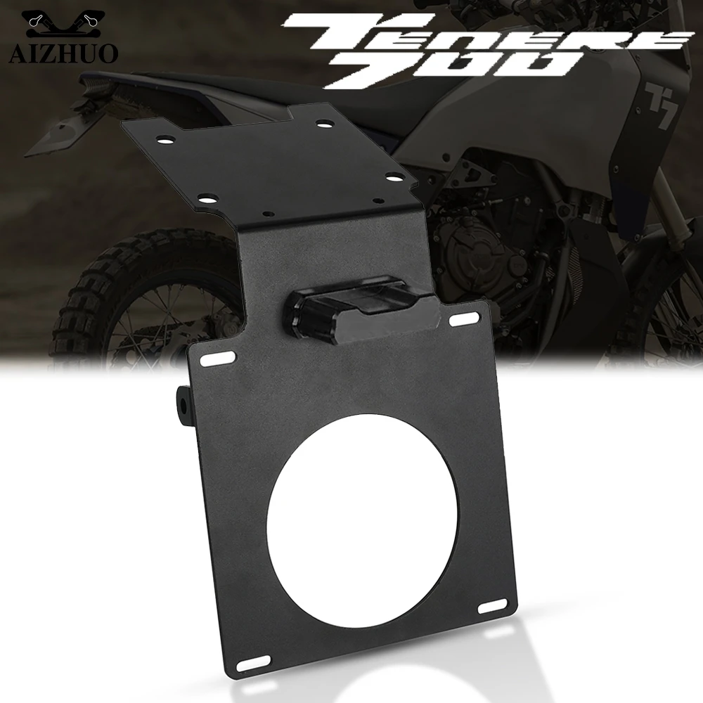 

Motorcycle License Plate Bracket Holder FOR YAMAHA XTZ700 Tenere 700 XT700Z Rear Fender mudguard TENERE 700 T7 Rally 2019-2021