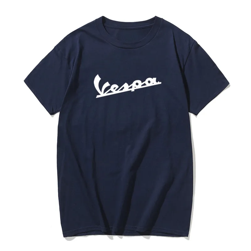 Футболка MAGLIETTATSHIRT VESPA PIAGGIO винтажная Ретро хипстерская UOMO DONNA белая черная серая Красная футболка странные вещи аниме рубашка
