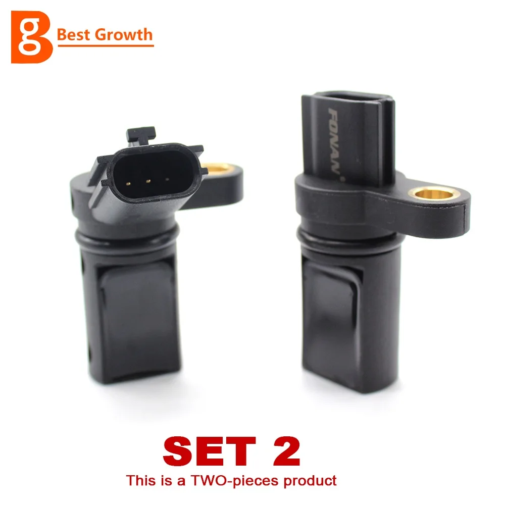 

HOT Set of 2 Camshaft Crankshaft Position Sensor Left & Right For Nissan Teana I 2.3 3.5 2003/10-2008/06 VQ23DE VQ35DE