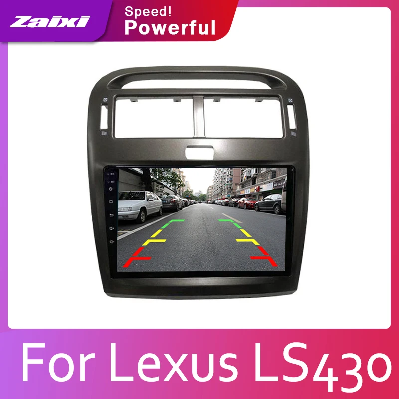 ZaiXi ", ВЫСОКАЯ ЧЁТКОСТЬ, ips ЖК-дисплей Экран Android 8 ядро для Lexus LS430 2000 2001 2002 2003 2004 2005 2006 автомобильное радио AUX gps Navi мультимедиа