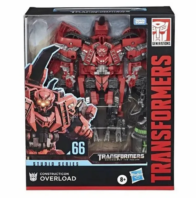 Hasbro Transformers Toys Studio Series SS66 Leader Class Revenge of The Fallen Constructicon Overload Action Figure toys Kids 1