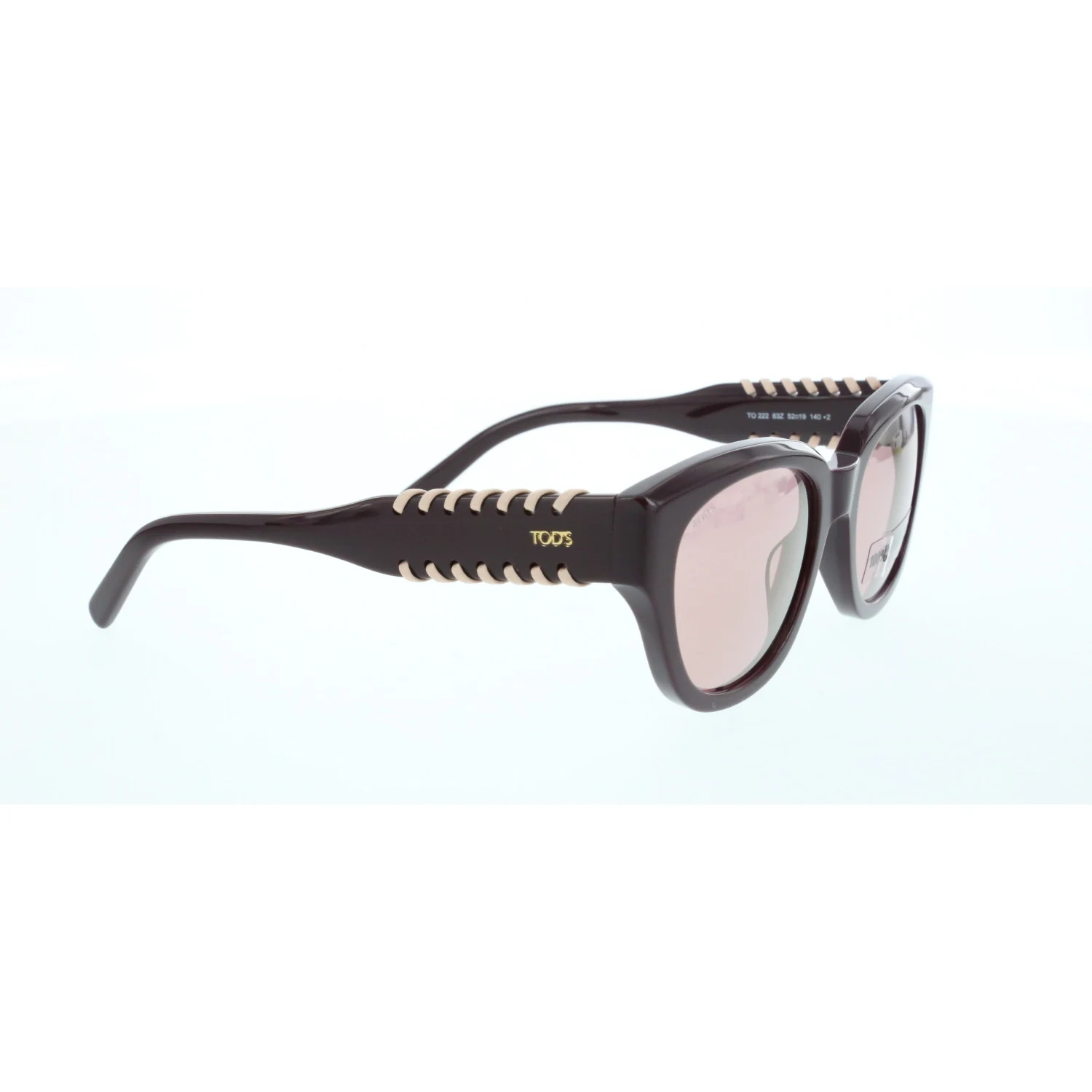 

Women's sunglasses to 0222 83z bone Burgundy organic square square 52-19-140 tods