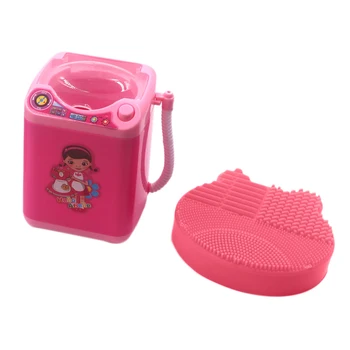 

2 in 1 Electric Makeup Brushes Puff Washing Machine Sponge Washer Cleaning Tools Makeup Brush Holder Machine Children's Toy