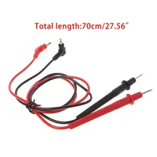 Sonde universelle Test conduit broche pour multimètre numérique aiguille pointe Multi mètre testeur plomb sonde fil stylo câble 10A
