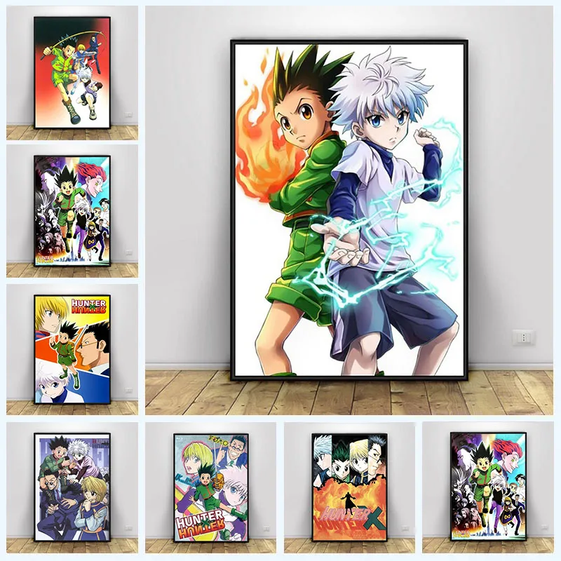 Tableau Chrollo Hunter x Hunter Cadre Toile