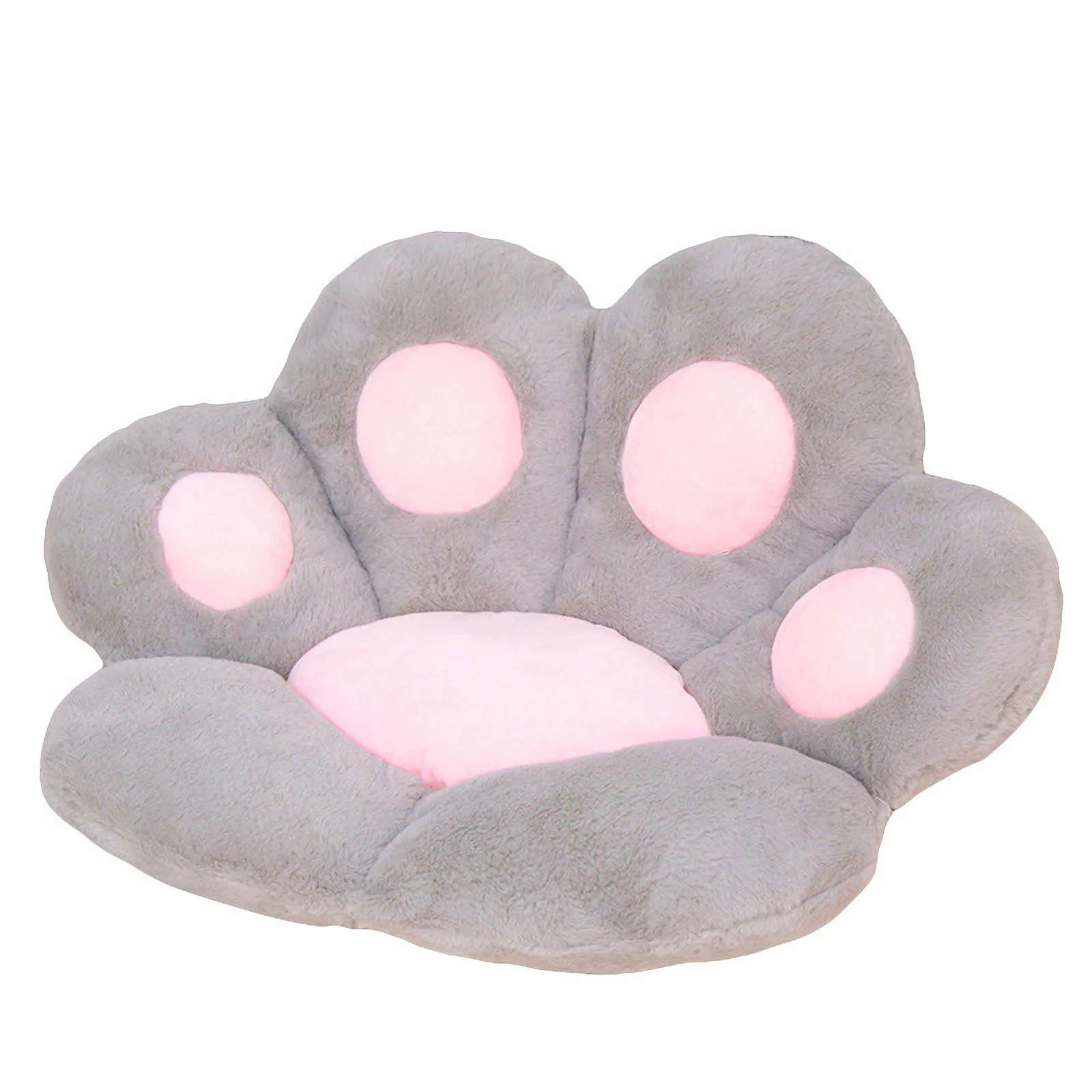 Chair Cushions, Cute Cat Paw Shape Plush Seat Cushions for Home Office Hotel Café New Style 2021 