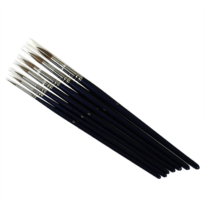 С фабрики 126 многофункциональная ручка нейлоновая вата свиная щетина с резьбой пигмент пропилен Акварельная щетка Langhao ручка