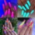 1/6/12PCS Fluorescen Gradient Nail Glitter Neon Powder Shinny Pigment Dust Power For UV Gel Polish DIY Nail Art Decorations