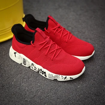 

Super Breathable Running Shoes Men Cushioning Sneakers Bouce Outdoor Air Mesh Sports Shoes Male Trending Zapatillas 48