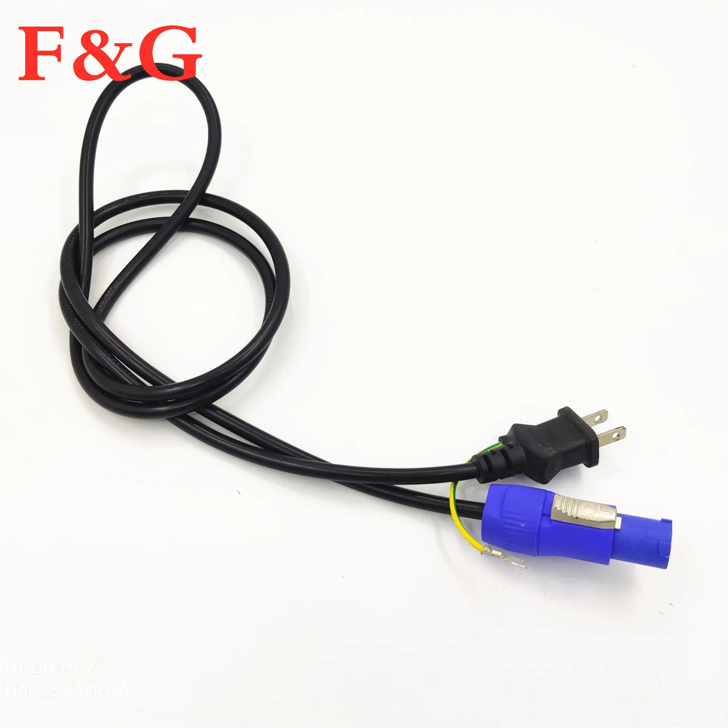 

Moving Head Light Power Cable Plug Connector Exchange to Powercon Connector US Euro UK AU Plug for Stage Equipment Led Par Light