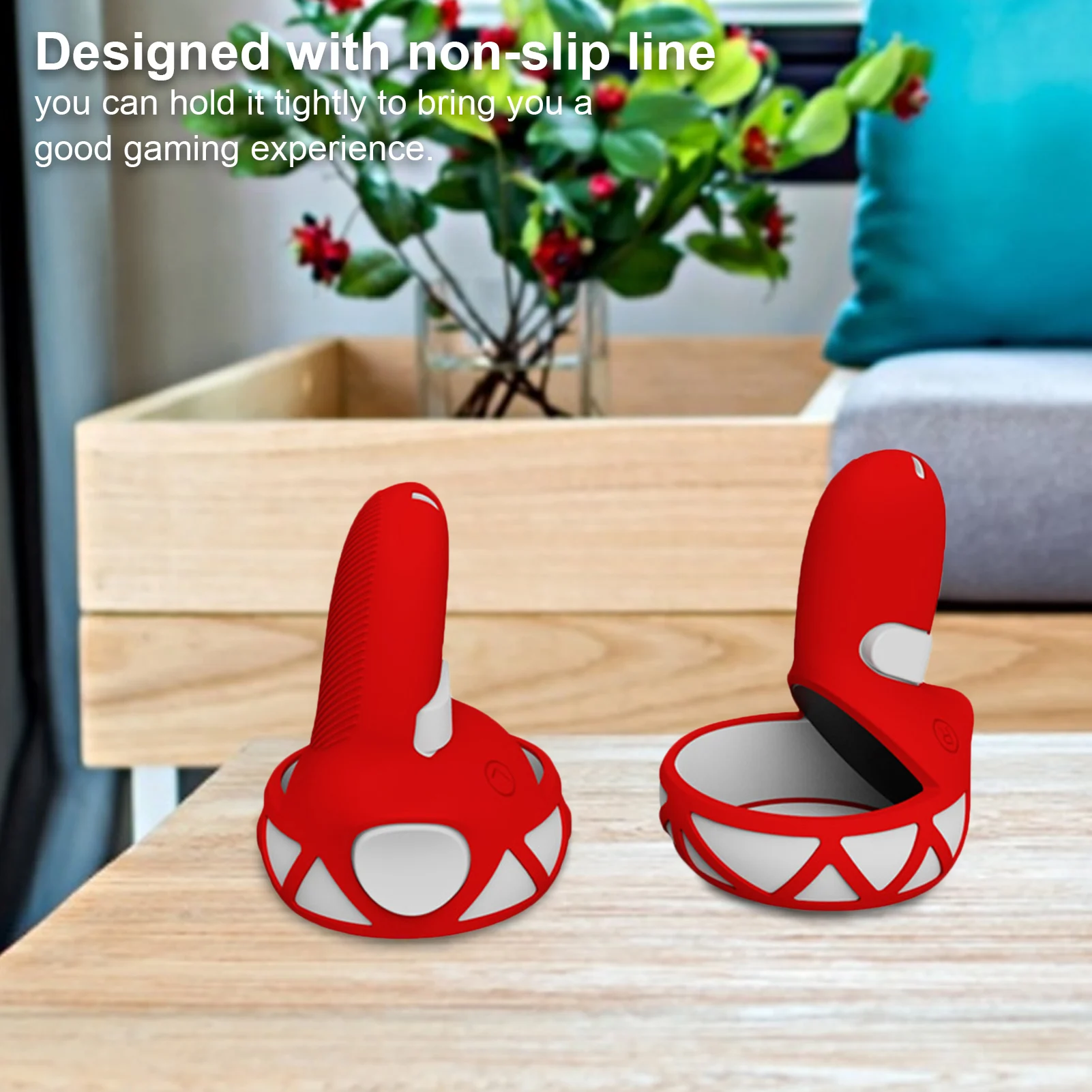 For Oculus Quest 2 Quest2 Silicone Grip Knuckle Strap Accessories Smart 3D Virtual Reality VR Glasses Helmet Headset Oqulus Real