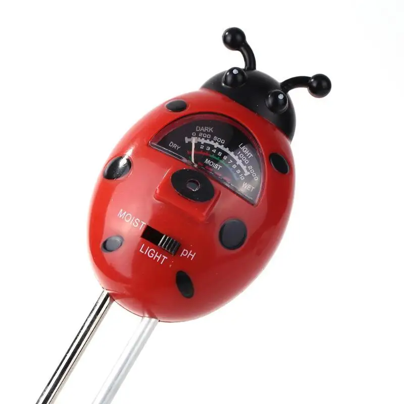 3 in1 Digital Tester Soil Moisture Sunlight PH Meter Tester for Plants Flowers Acidity Moisture Measurement Garden Plants Tool