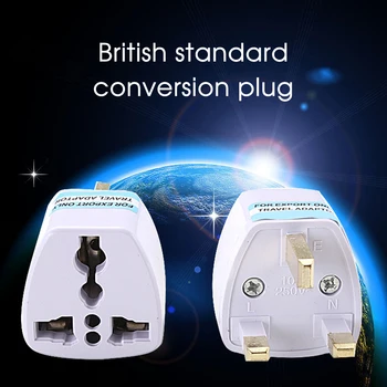 

AU/UK Plug Multifunction Plug Two or Three Pin Conversion Power Plug Converter Socket Travel Socket Transform Outlet Adapter New
