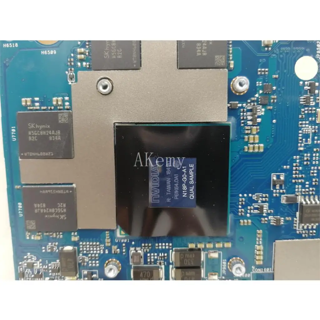  Akemy FX705DU Motherboard For ASUS TUF Gaming FX705D FX705DU 17.3 inch Mainboard R7-3750H GTX 1660T