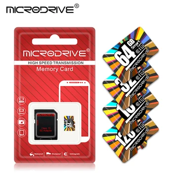 

Wholesale 100 pcs Micro sd card 32gb 64gb 16gb memory card microsd card class 10 Flash drive for smartphone camera