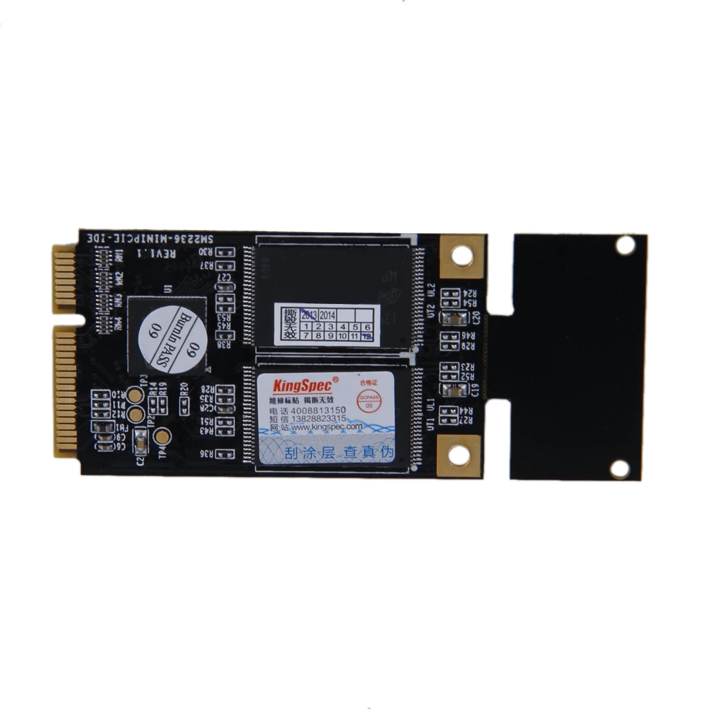 KingSpec PATA MINI PCIE 128GB Solid State Drive MLC SSD KSD-PMP.6-128MJ