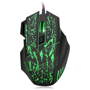 

Professional gaming mouse Wired Gaming Mouse 7 Button 5500 DPI LED USB Computer Mouse Gamer Mice With Backlight For PC Laptop