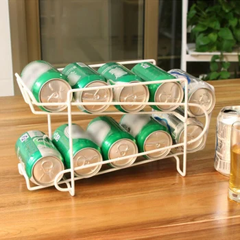 

Spot Soda Can Dispenser Drink Beers Beverage Storage Rack Holder Pantry Kitchen Fridge Organizer Best Price