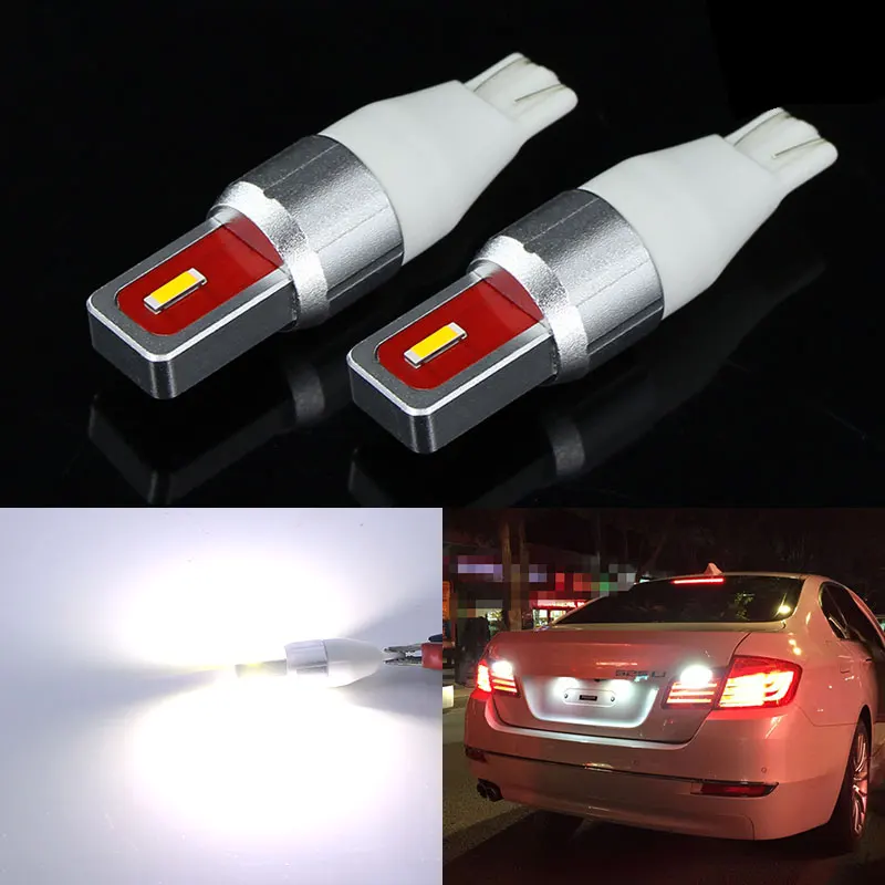 

2PCS T15 T16 W16W 912 921 CANBUS LED Bulbs Car Back-up Reverse Light Rear Turn light Super Bright 6PCS Chips 12-24V White Yellow