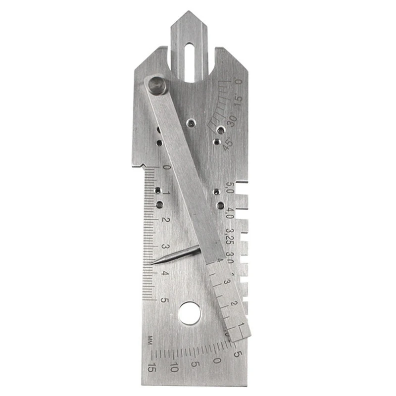 

Welding Tools Multi-Function Universal Weld Measuring Gauge Universal Gauge for Welder Butt Welding Gauge Weld Seam Gauges
