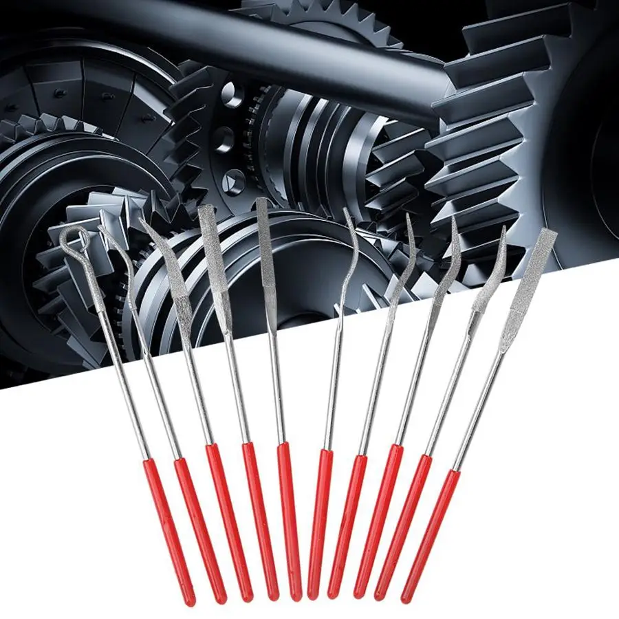 

3X140mm Diamond File Set Common Abrasive Special Shaped Grinding Multifunction Manual Hand Tools