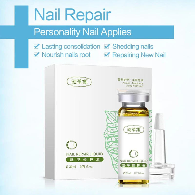 Nail Repair Liquid Herbal Care Treatment With File Foot Nail Anti Remove Nail Onychomycosis Fungus Toe 4