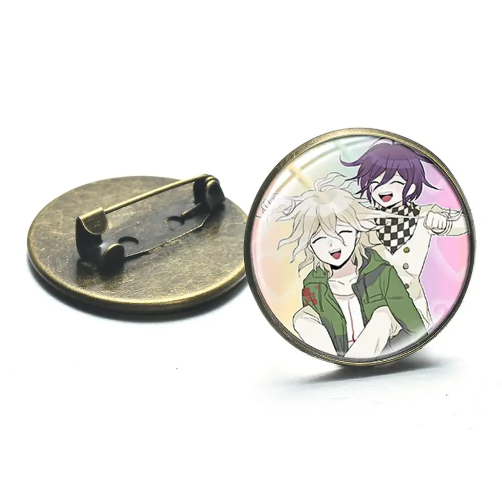 SONGDA Danganronpa V3: Killing Harmony броши значки для косплея для рюкзаков одежда Oma Kokichi фигурки брошь коллекция булавок
