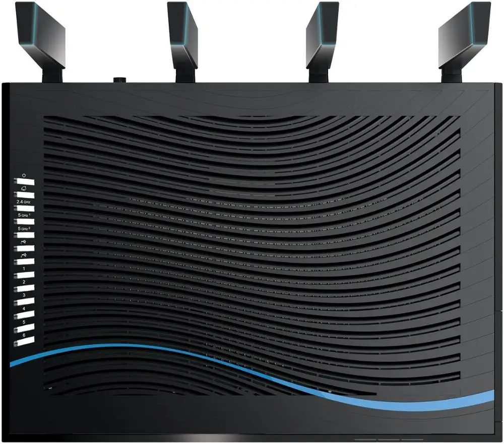 TOP 5 Best Gaming Router Original NETGEAR R8500 (Simple Package) Nighthawk X8 AC5300 Smart Tri-band Gigabit 1000M+2166M+2166Mbps