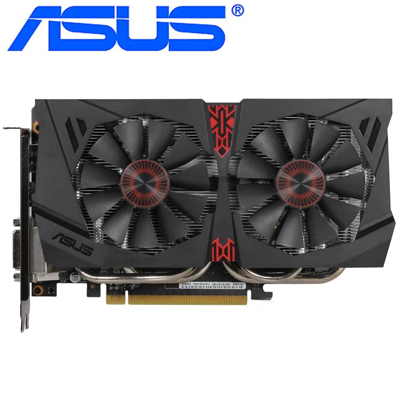 Видеокарта ASUS GTX 960 2 Гб 128 бит GDDR5 видеокарты для nVIDIA VGA карты Geforce GTX960 HDMI GTX 750 Ti 950 1060 1050 б/у